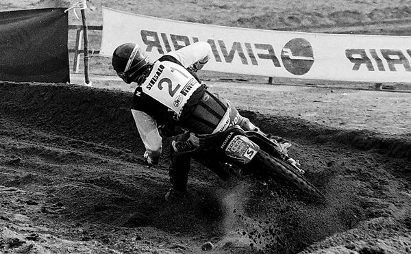 Ruskeasanta 1979 joukkue MM-500. Graham Noyce